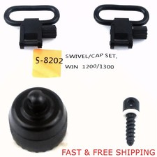 Shotgun Sling Mount Set 12G Magazine Cap Swivel Adapter QD Winchester 1200/1300