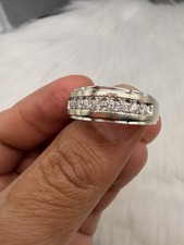 Men's Diamond Wedding Band 1/2 ct. t.w. in 10k Size 10.5. Read Please