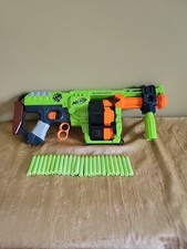 Nerf Doominator Zombie Strike Toy Gun Blaster Includes 24 Soft Darts