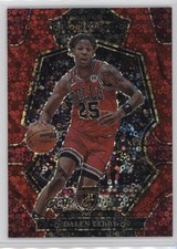 2022-23 Panini Select Premier Level Red Disco Prizm 15/49 Dalen Terry #188 dq2