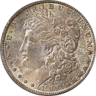 1900-P Morgan Silver Dollar 2.1A Label PCGS MS64 - Toning