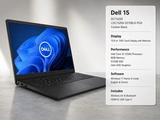 Dell 15 DC15250 15.6" FHD Touchscreen Laptop i5-1334U 8GB RAM 512GB SSD Open Box