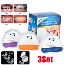 3 Stage Dental Orthodontic Teeth Corrector Braces Tooth Retainer Straighten Set