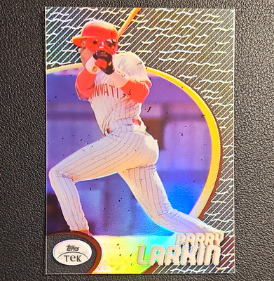 Barry Larkin  1998 Topps Tek Card #57 -  Pattern #22 - NRMT+   (Shipping  $1.07)