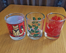 3 Christmas Votive Candle Holders