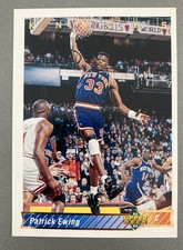 1992-1993 Upper Deck #130 Patrick Ewing HOF New York Knicks NM-MT