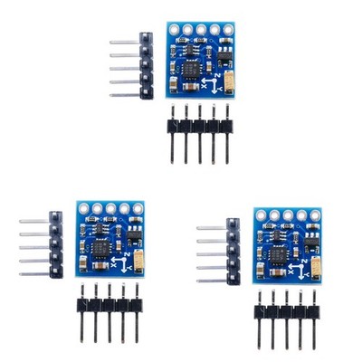 FORIOT 3Pcs GY-271 Triple Axis Compass Magnetometer Sensor Module 