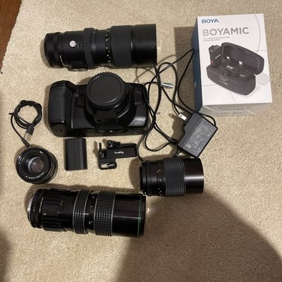Blackmagic Cinema 4k With EF To Micro 4/3 Viltrox Speed Booster+Helios 44 & More