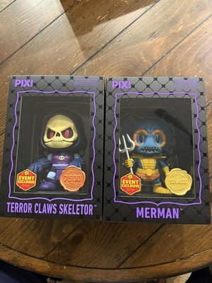 Thrilljoy PIX! Terror Claws Skeletor Hero LE 7500 & Merman Chase Shared Sticker