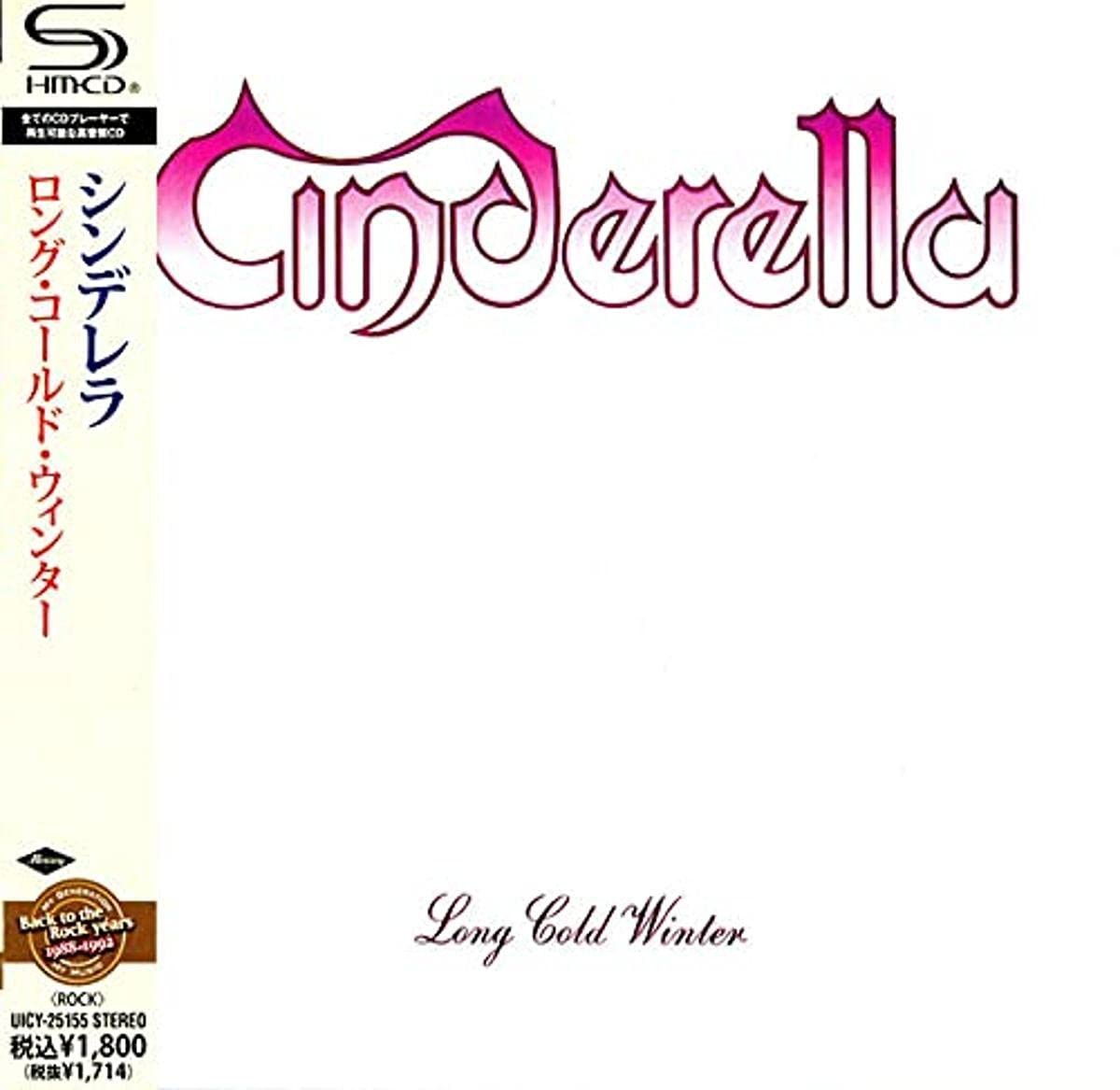 Cinderella Long Cold Winter SHM From Japan CD 10tracks Music