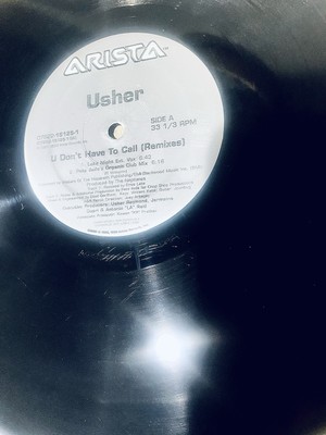 Usher U Don t Have To Call Remixes Vinyl 13  331/3 RPM