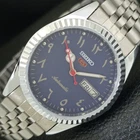 JAPAN VINTAGE REFURBISHED SEIKO 5 AUTOMATIC 6309A MENS ARABIC WATCH a441541-1
