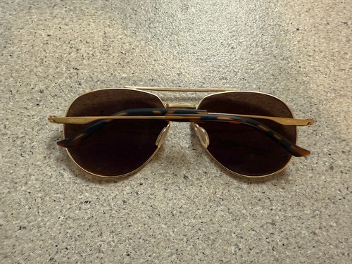 Smith Westgate OY8 Pilot Sonnenbrille matt roségoldfarben CHROMAPOP bronzefarben verspiegelt... - Bild 6 von 9