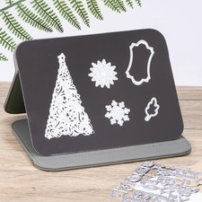 UNIMEIX Crafters Magnetic Craft Die Stand Craft Die Platform with Leather Cas...