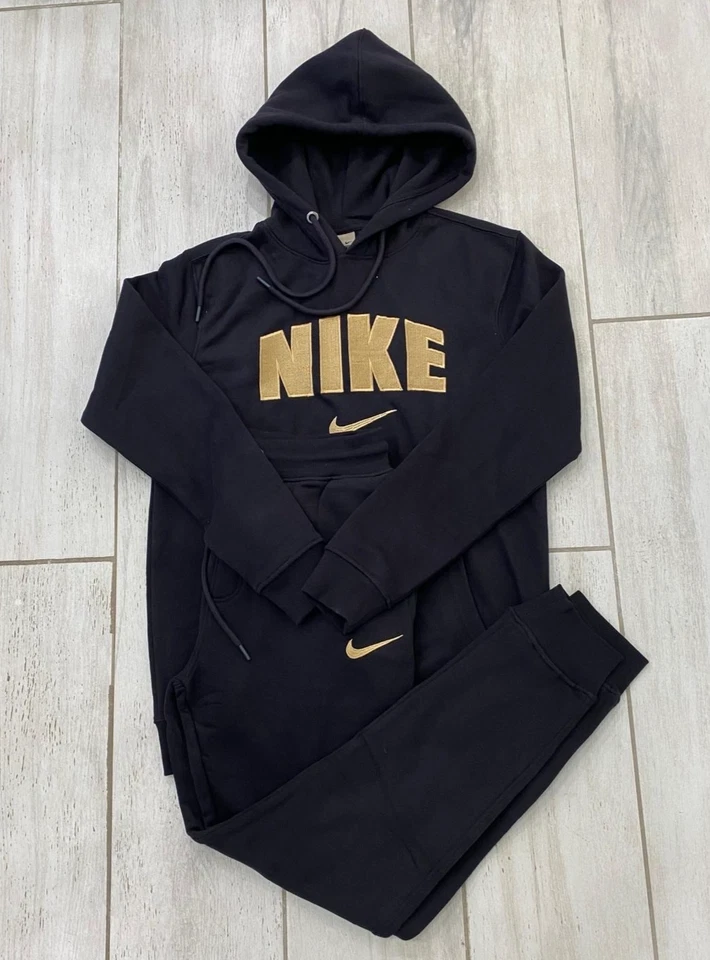 NWT Nike Men's Full Tracksuits Set Hoodie with Pant Color Black Size M-XXL - Image 2 of 4
