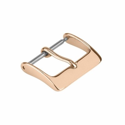 18MM ROSE COLOR WATCH BAND PIN BUCKLE CLASP FOR LEATHER RUBBER WATCH STRAP