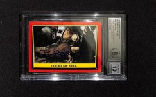 Tim Rose Signed 1983 Star Wars Return of the Jedi Card #13 Beckett Auto 10