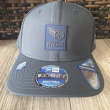 Tennessee Titans Hat Cap Charoal New Era Performance Sideline 9SEVENTY Col D