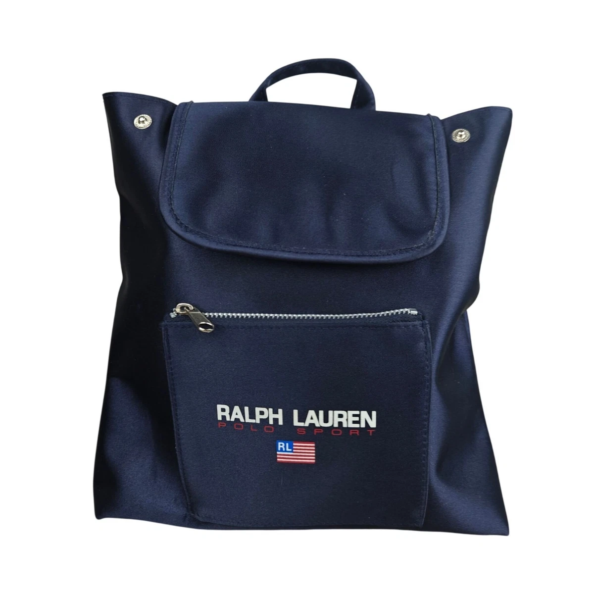 Lauren Ralph Lauren Nylon Medium Stevie Backpack Refined Navy (MSRP $275) Lauren Ralph Lauren Backpack Adjustable Strap Handbags  main image 2