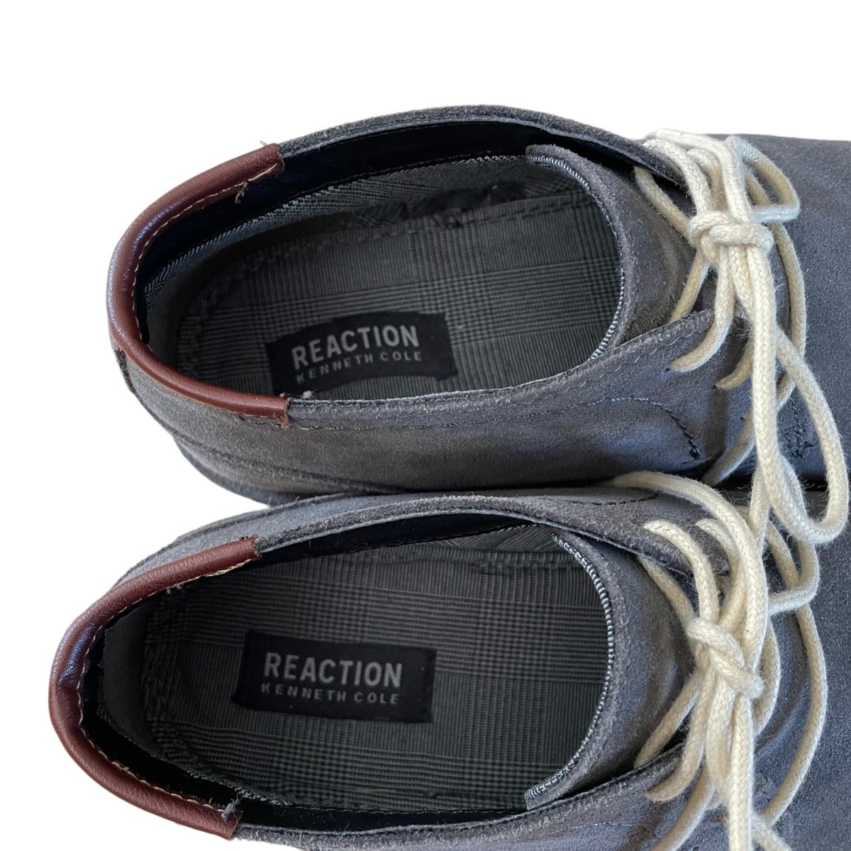 Kenneth Cole Reaction Gray Suede Chukka Boot Size 10 | eBay display picture 1