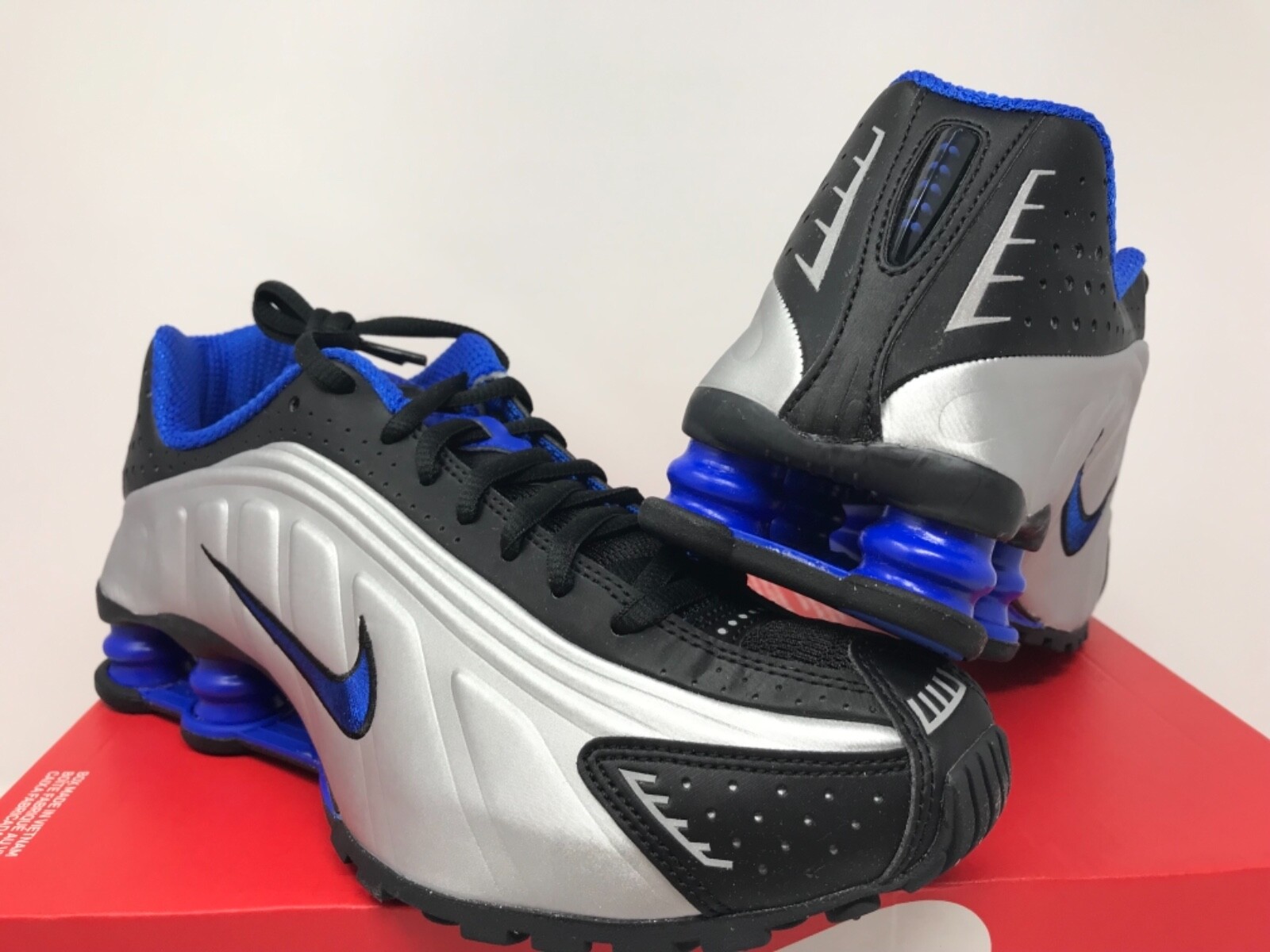 nike shox r4 racer blue