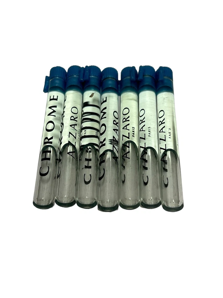 Azarro Cromo Hombres Set de Regalo Tamaño de Viaje Champú Todo Más 7 Frascos EDT Foto 2 de 4