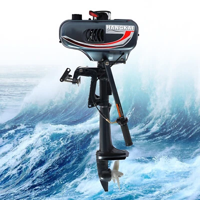 SENDERPICK 3.5HP 2 Stroke Outboard Motor Manual Start Fishing Boat Engine CDI System