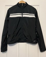 VTG Nike Tracksuit Women's Size Medium Track Lined Jacket  Pants Black 90  s