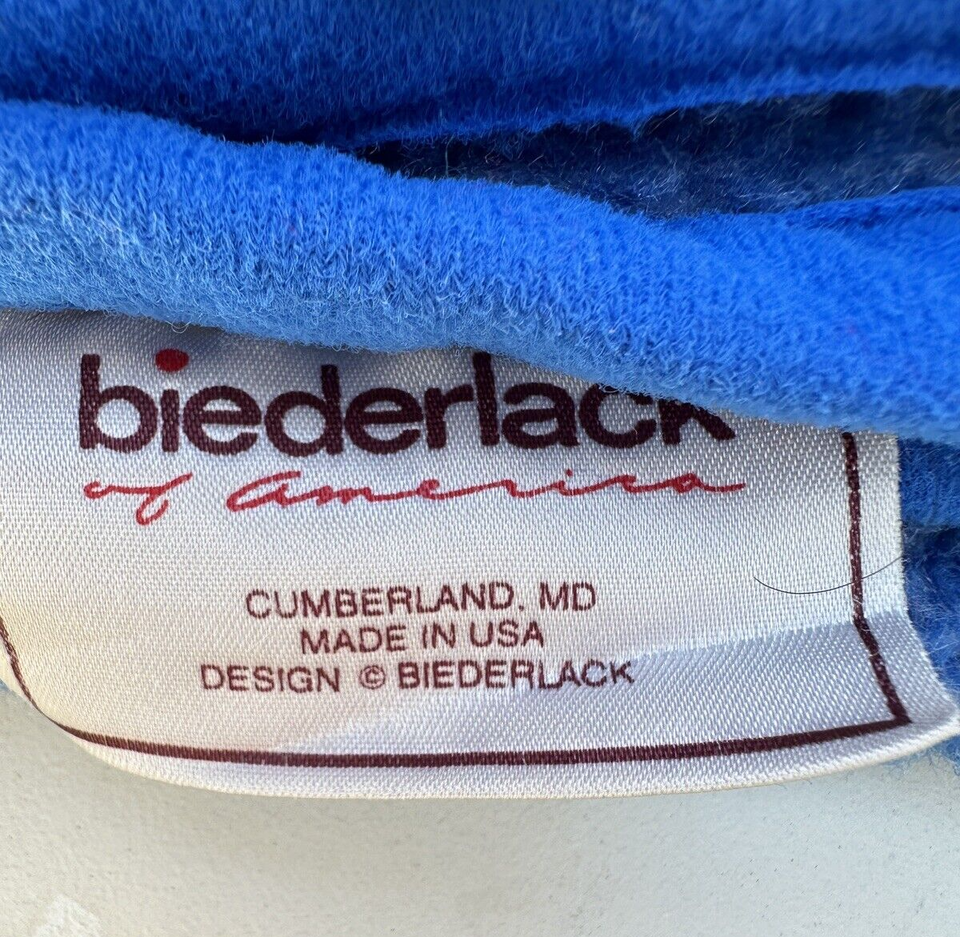 Biederlack Christmas Deer Throw Blanket Reversible Snowflakes