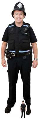 Découpe Carton Policier Britannique Taille Réelle - Standee / Standup - Décor Ou Farce - Neuf UK