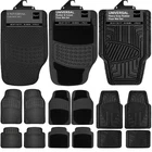 Nyxi Car Mats & Car Boot Mat Universal Non Slip Heavy Duty Rubber Waterproof