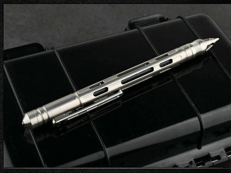 TC4 Titanium 0.5mm mechanical Pencil Pen Tactical Pen Pocket Multi EDC Tools - Image 4 of 4