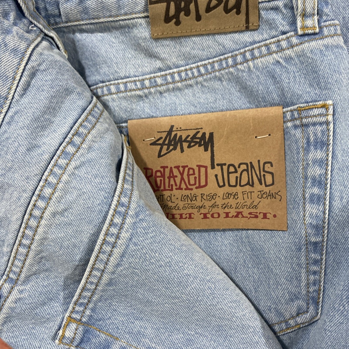 STÜSSY RELAXED JEAN DENIM Size 34 YÇ | eBay STÜSSY RELAXED JEAN DENIM Size 34 YÇ | eBay