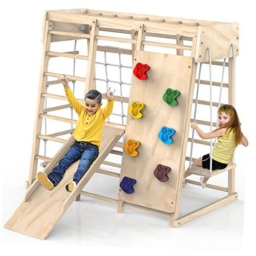 Indoor Jungle Gym, Toddler Climbing Toys Indoor, Indoor Playground Climbing