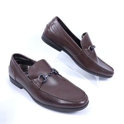 Kenneth Cole Reaction Estate Bit Loafer Mens Size M Dress Shoes 