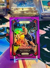 2024 Panini Monopoly Prizm WNBA ERICA WHEELER WNBA PURPLE  PRIZM SP #44 122/149