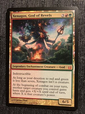Xenagos, God Of Revels NM Born Of The Gods MTG Magic The Gathering | eBay Xenagos, God Of Revels NM Born Of The Gods MTG Magic The Gathering | eBay