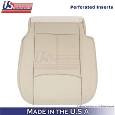 2013-2020 For Nissan Pathfinder Leather Driver Bottom Replacement Cover Almond