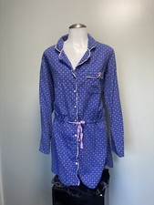 Vintage Victorias Secret Flannel Sleep Shirt M