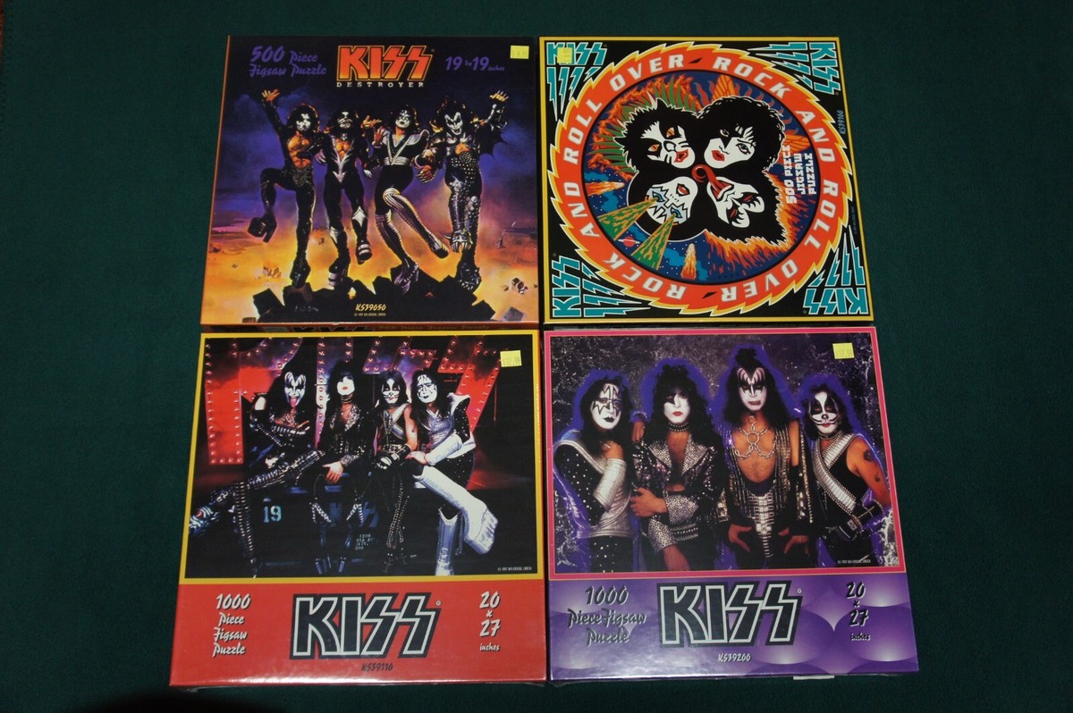 4 - KISS - JIGSAW PUZZLES - 1997 | eBay
