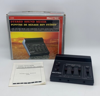 Maxtec VM-550 – Processeur Et Mixeur Audio-vidéo Vintage – Taïwan
