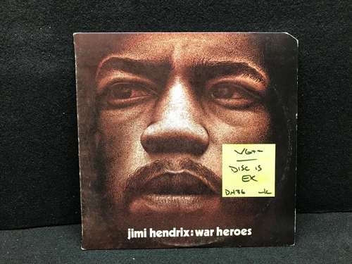 (DH36) JIMI HENDRIX / VINTAGE LP / WAR HEROES / 1972 REPRISE 2103 / DISC IS (EX)