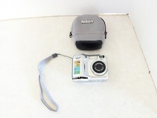 Nikon COOLPIX 3100 Digital Camera Silver 3.2MP w/ 256MB CF Card JAPAN READ Below