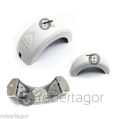 Mini UV Lampe 6 LED + CCFL Wiederaufbau Nägel Nagel Art Mit Timer 18 W