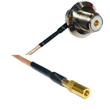 RG316 UHF Female Angle Bulkhead to SSMB Female RF Cable Rapid-SHIP LOT