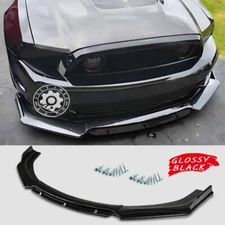 For Ford For Mustang 2010-2014 Front Bumper Lip Splitter Spoiler Chin Body Kit