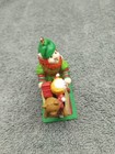 Vintage 1991 National Rennoc Wheelbarrow Elf Christmas Ornament — photo 5