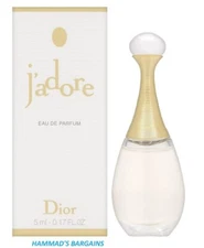 J'ADORE BY CHRISTIAN DIOR EDP 0.17 OZ / 5 ML FOR WOMEN SPLASH MINI (NIB)
