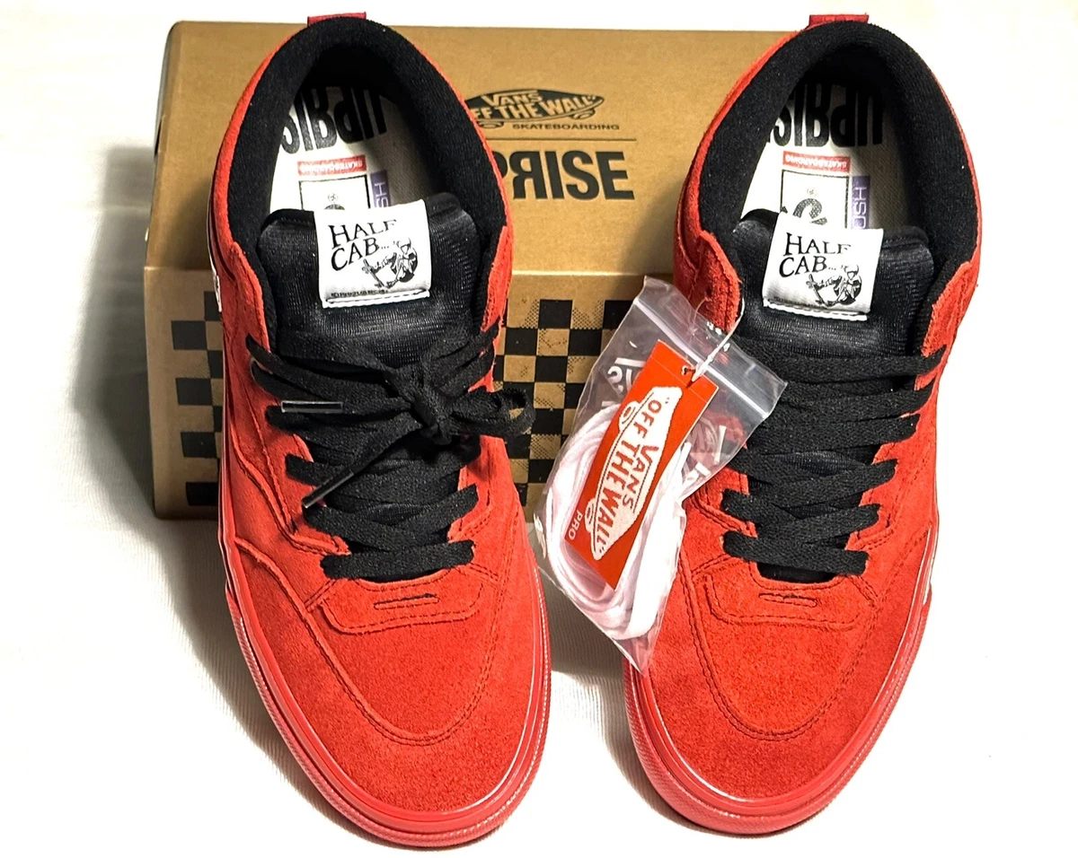 Vans half shop cab pro red