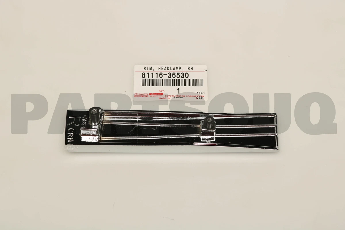 8111636530 Genuine Toyota RIM, HEAD LAMP, RH 81116-36530 | eBay